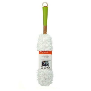  Dust Whisperer Microfiber Duster Washable Microfiber Duster White - Full Circle  