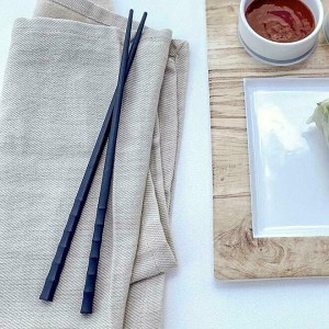  Reusable Chopsticks, Black - ZEN CUIZINE  