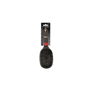 2 Sided Combo Pet Grooming Brush, Steel Pin and Nylon Bristle - Animooos 
