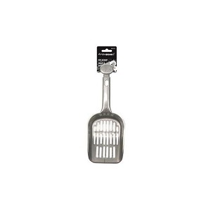 Durable Plastic Pet Litter Scoop with Long Handle - 11"X5.1" - Animooos 