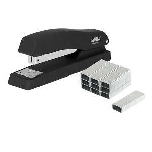Rubber Paint Plastic Stapler, 20 Sheets - Moustache® 