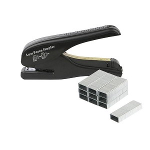 Reduced Effort Stapler with Free Staples, 20/25 Sheets - Moustache® 