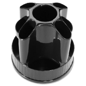 Westcott Rotary Desk Organizer (81010),Black 391318 