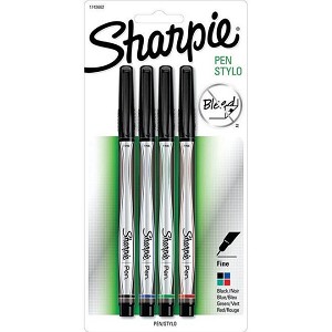 Sharpie® Plastic Tip Permanent Marker Assorted Colours, Fine Point 