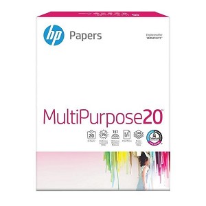 HP® Multipurpose Paper, 20 lbs, 8.5'' x 11" 286591 