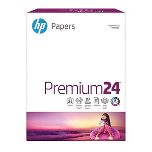 HP Laserjet Paper, 24 lbs, 98 Bright, Letter, 500 Sheets / Ream - 349688 