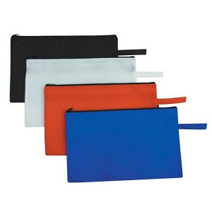 Document Holder with Zipper - Economical, 11" x 17" with 1 Pocket, Black, 1 Bag / Pack 