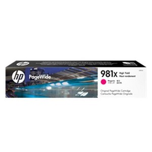  Made by HP L0R10A (Made by HP 981X) High Yield Laser Toner Cartridge Magenta, for Enterprise Color 556 586 