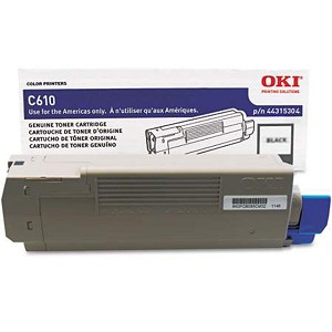  Made By Okidata Type C15 44315304 Black Laser Toner Cartridge C610 