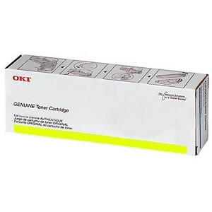  Made By Okidata 45396221 Yellow Toner Cartridge, for MPS3537mc, MPS4242mcfx 