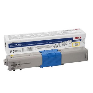  Made By Okidata 46508701 Yellow Toner Cartridge Oki C332dn, MC363dn 