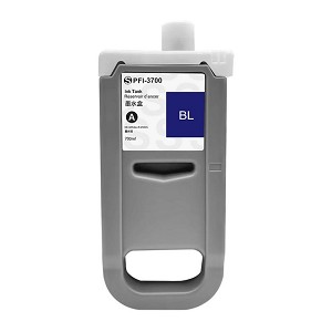Compatible Canon PFI-3700B 6457C001AA Blue 700ML Ink Cartridge 