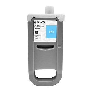 Compatible Canon PFI-3700PC 6451C001AA Photo Cyan 700ML Ink Cartridge 
