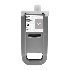 Compatible Canon PFI-3700PGY 6449C001AA Photo Gray 700ML Ink Cartridge 