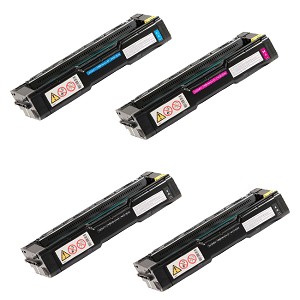 Ricoh SP C310HA 406475 406476 406477 406478 Compatible BKCMY Toner Cartridge 