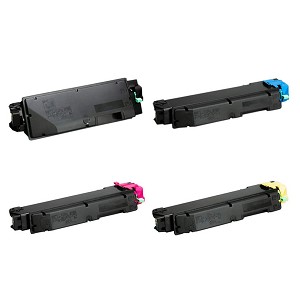 Compatible Ricoh 4 Pack Toner Cartridge Combo BK/C/M/Y 