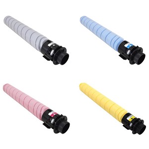  4 Pack Ricoh 842251, 842252, 842253, 842254 Compatible BK, Y, M, C Toner Cartridge 