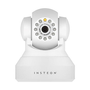 Insteon Wireless HD 720p IP Camera with Pan, Tilt & Night Vision - White 