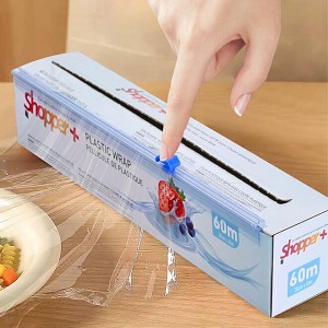 Cling Seal Plastic Food Wrap, BPA-Free, Strong Cling, Microwave-Safe - Shopper+ 