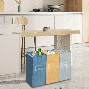 Kitchen Garbage Recycling Waste Bin Bags set, Separate 40L Sorting Bin - STORA™ 