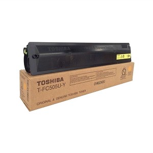 Made By Toshiba T-FC505U-Y Yellow Laser Toner Cartridge E-Studio 2505C, 3005C, 4505C, 5005C 