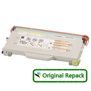 Origina Repack Brother TN04 TN-04Y Yellow Laser Toner Cartridge 