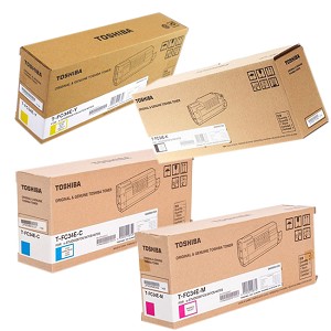 Made By Toshiba 4 Pack TFC34 E-Studio 287CS 287CSL 347CS 347CSL 407CS Laser Toner Cartridges 