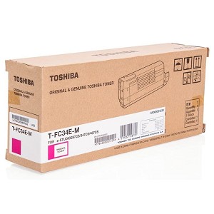 Made By Toshiba TFC34 TFC-34UM Magenta Laser Toner Cartridge 
