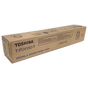 Made By Toshiba TFC415UY  T-FC415U Yellow Toner Cartridge, for 2515AC, 3015AC, 4515AC 