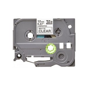 Compatible Brother TZe-M31, TZeM31 P-Touch Label Tape, 12mm Length of 8M, Black on Matt Clear 