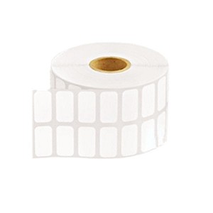 Compatible Zebra 1 Inch X 1/2 Inch Universal Desktop Direct Thermal Labels 2 UP, Perf, White, 4800/roll, for Zebra, Eltron, Sato, Datamax and other desktop printers(Minimum order 5 rolls) 