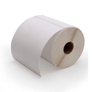 Compatible Zebra 4 Inch X 5 Inch Universal Desktop Direct Thermal Labels, White, 300/roll, for Zebra, Eltron, Sato, Datamax and other desktop printers - Minimum Order 5 Rolls 
