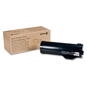  Made by Xerox Phaser 3610 106R02722 High Yield Black Toner Cartridge WorkCentre 3615 