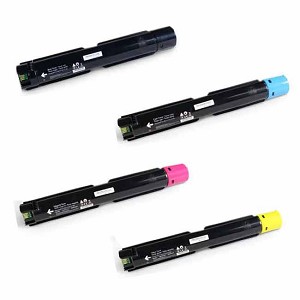 Compatible 4pack Xerox 006R01824-006r01825-006r01826-006r01827 BkCMY Extra High Capacity Toner Cartridge 